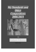 My Standards und other Compositions, Book One and Two